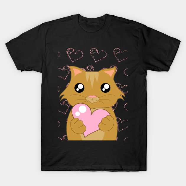 Cat T-Shirt by Alpha-store